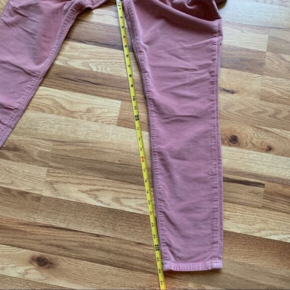 Joe's Jeans The Icon Velvet Midrise Skinny Ankle Jean in Rain - Picture 11 of 14